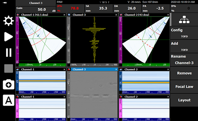 Sectorial Scan with Wedge Calibration